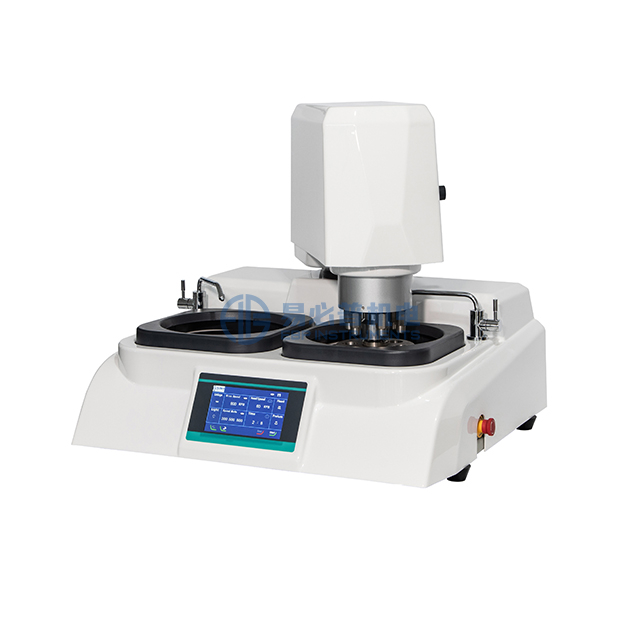 Máy đánh bóng máy mài tự động Metallography với hai đĩa làm việc độc lập