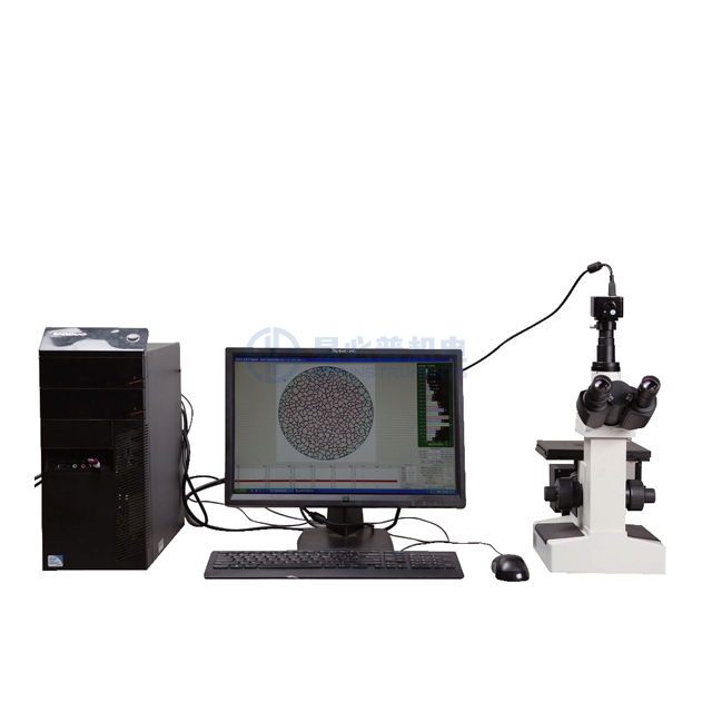 Kính hiển vi kim loại ngược với phần mềm phân tích hình ảnh qua kính hiển vi